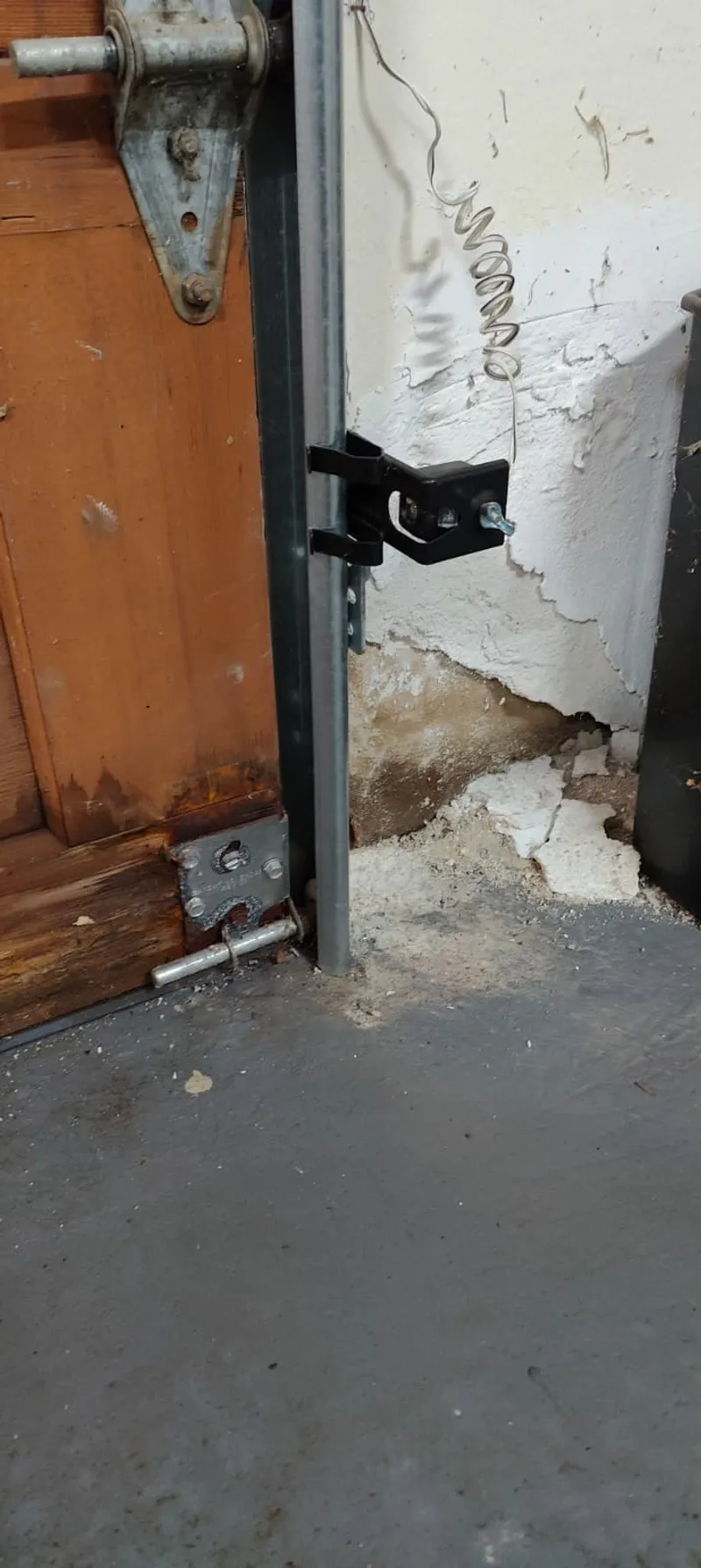 New track after replacement